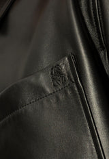 Loewe Leather shirt Black H526Y31L35 0-BLACK