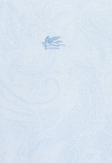 Paisley Jacquard Polo T-shirt