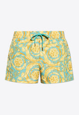 Barocco Print Swim Shorts