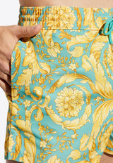 Barocco Print Swim Shorts