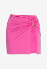 Versace Medusa Safety-Pin Beach Skirt Pink KĄPIELOWE 1021190 1A14814-1PV90