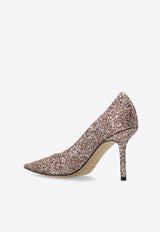 Love 85 Glittered Pumps