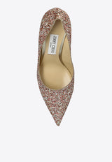 Love 85 Glittered Pumps