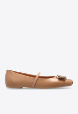 Zina New Vara Plate Ballet Flats