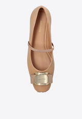 Zina New Vara Plate Ballet Flats