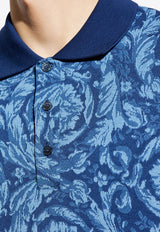 Barocco Jacquard Polo T-shirt