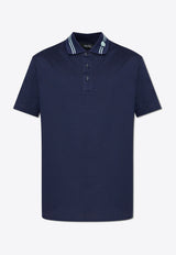 Versace Embroidered Medusa Polo T-shirt 1013906 1A13463-1UI20