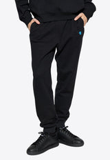Medusa Embroidered Track Pants