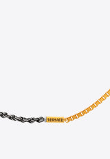 La Vacanza Two-Tone Brass Necklace