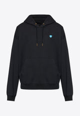 Embroidered Medusa Hooded Sweatshirt
