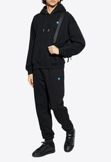 Embroidered Medusa Hooded Sweatshirt