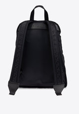Versace La Medusa Backpack with Jacquard-Greca 1020645 1A14920-1B00P
