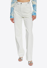 Straight-Leg Jeans with Medusa-Head