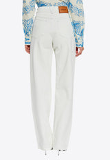 Straight-Leg Jeans with Medusa-Head