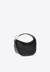 XS Gancini Leather Hobo Bag