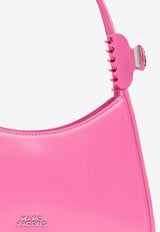Glam Claw Clip Leather Shoulder Bag