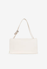 Marc Jacobs Large Dual Shoulder Bag in Smooth Leather Cream 2F4HSH011H04 0-123
