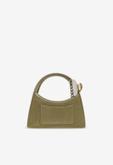 Marc Jacobs Glam Claw Clip Leather Crossbody Bag Green 2P5HCR010H02 0-315