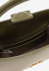 Marc Jacobs Glam Claw Clip Leather Crossbody Bag Green 2P5HCR010H02 0-315
