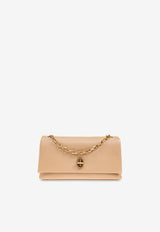 Mini Dual Chain Crossbody Bag in Smooth Leather