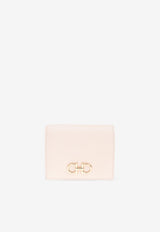 Gancini Compact Leather Wallet