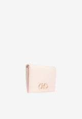 Gancini Compact Leather Wallet