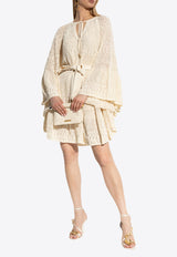 Coco Pointelle Lace Mini Dress