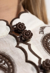 Ascension Embroidered Linen Shirt