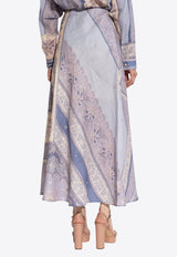 Lucky Bias Linen Maxi Skirt