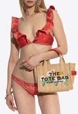 Paisley Bandana Print Ruffled Bikini