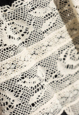 Rhiannon Lace-Trimmed Midi Dress