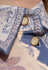 Lucky Bandana Print Relaxed Shirt