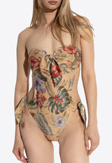 Coco Scarf Tie One-Piece Swimsuit