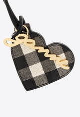 Bou Heart Checked Mirror