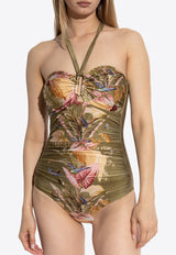 Ascension Wide Link Floral One-Piece Swimsuit