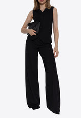 Biada Mid-Rise Wide Leg Pants