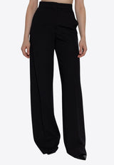 Biada Mid-Rise Wide Leg Pants