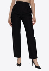 Dede Tailored Straight-Leg Pants