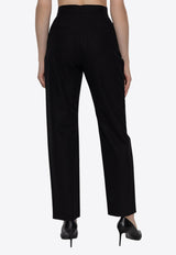 Dede Tailored Straight-Leg Pants
