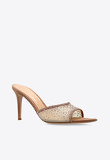 Gianvito Rossi Rania 85 Crystal Embellished Mules Pink G15040 85RIC-COZPRND