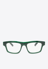 Jacquemus Square-Framed Optical Glasses Transparent JAC104 0-C2OPT