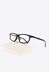 Jacquemus Square-Framed Optical Glasses Transparent JAC124 0-C1OPT