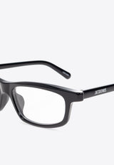 Jacquemus Square-Framed Optical Glasses Transparent JAC124 0-C1OPT