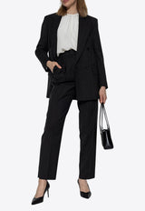 Sesamo Pinstriped Tailored Wool Pants