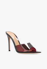 Elle 105 Pointed-Toe Plexi Sandals