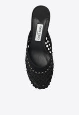 Pixie 50 Woven Satin Mules