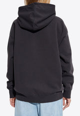 Animal Print Hooded Sweatshirt