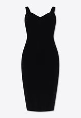 Teak Sheath Midi Dress