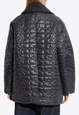 Shiny Quilted Jacket