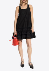 GANNI Dress with Straps Black W0905 6479-099